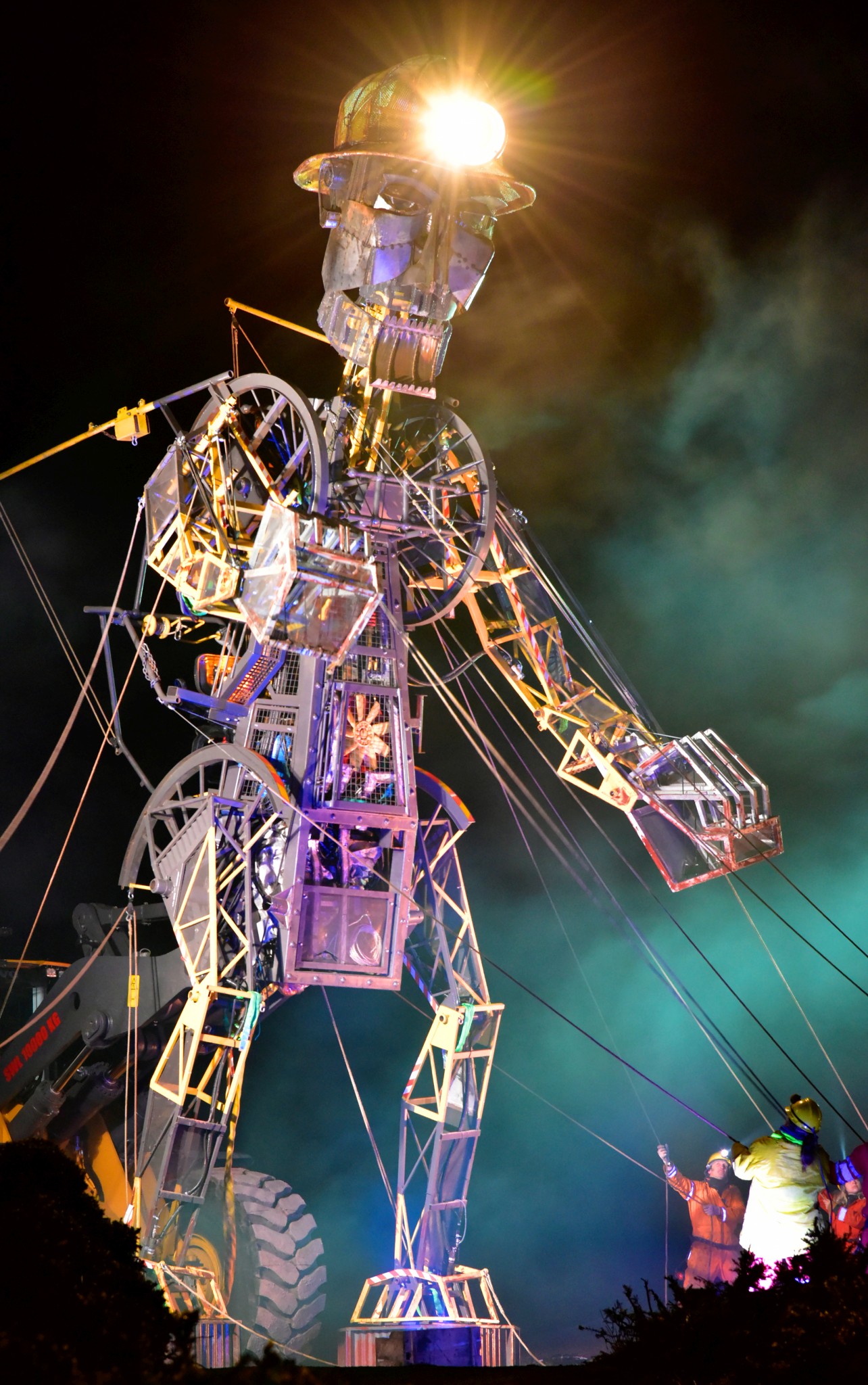 Man Engine at Geevor Mine, 2018